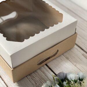 Bandeja con tapa 25x25x12