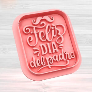 Cortante + Stamp FELIZ DIA DEL PADRE (2D) (5 cms) cod. 2790