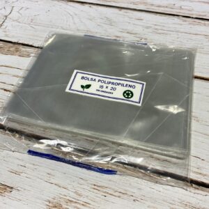Bolsa polipropileno 15x20 cm.