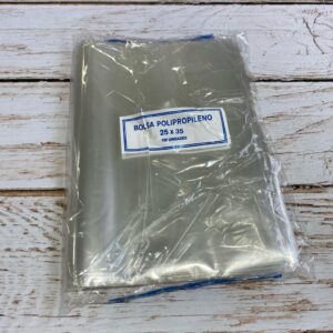 Bolsa Polipropileno 25x35 cm.