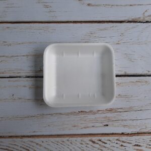 Bandeja Telgopor 617 - 14x14x2,5 cm.