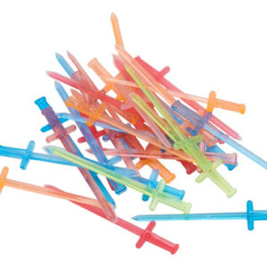 Espaditas Pinche Copetín Colores Surtidos X 50 Unidades