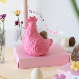 Set de 2 Moldes Placas  PARPEN Gallina Floral