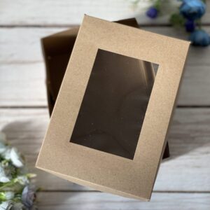 Caja desayuno rectangular kraft