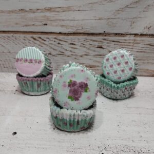 Pirotines Fantasía Rosas Rococó N° 10