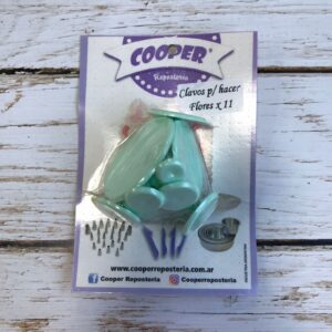 Clavos p/ hacer flores x11 cooper