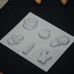 Molde Bombón Acetato Chupete y Mamadera 1018 C.A.