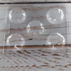 Molde bombón acetato DIAMANTE Media Esfera 2661 IMP.