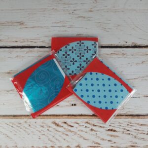 Papel Chumbo Decorado 8x8 cm. x 50 unid. C.A.