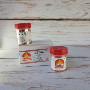 Colorante en polvo ORO ROSA FLEIBOR C.A.
