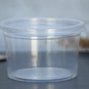 Pote Plástico con Tapa 1/4