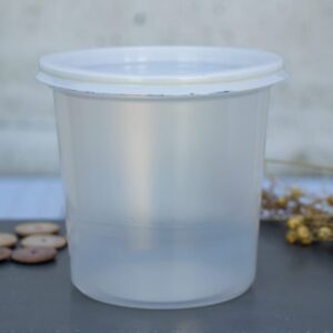 Pote Plástico con Tapa 1 kg.