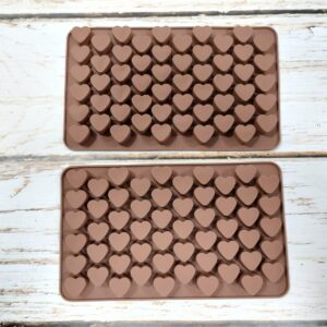 molde bombón silicona mini corazones IMP.7152