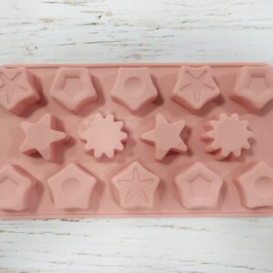Molde bombón silicona estrellas IMP.7163