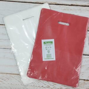 Bolsa Riñón Plástica Color Pleno 25x35 cm. x 50 u.