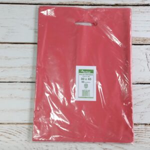 Bolsa Riñón Plástica Color Pleno 30x40 cm. x 50 u.