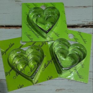 Cortante Corazón Multy x 3 unid.  INTERMEDIO  C.A. 13165