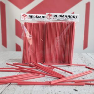 Palito para chupetín Blanco o Rojo  10 cms x 50 Grs.