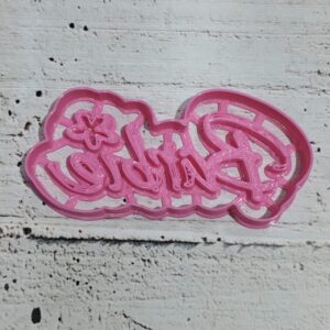 Cortante marcador 3D "Barbie" C. A.