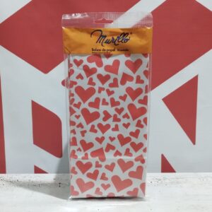 Bolsitas con Fuelle Corazones x 10 u. 19556