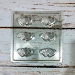 Molde Acetato CORAZÓN DOBLE B128 C.A.