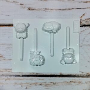Molde Acetato Paleta Chupetín ANIMALES SELVA 1346 C.A.