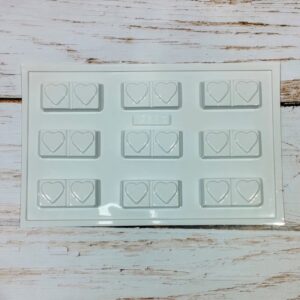 Molde Acetato DOS CORAZONES 1884C C.A.