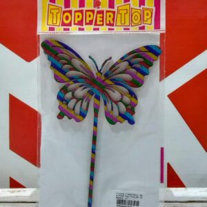 Pinche Adorno Fibrofácil MARIPOSA MULTICOLOR C.A. 21305