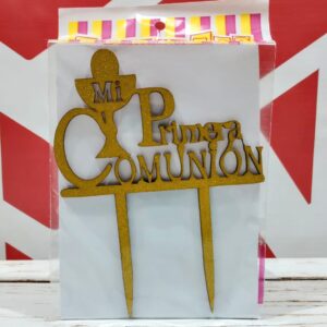 Pinche Adorno Fibrofacil PRIMERA COMUNIÓN c/ Cáliz Dorado C.A. 21299