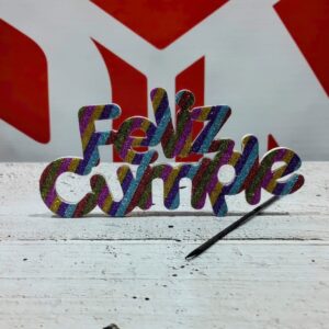 Topper Feliz Cumple Polifan Premium Multicolor 16639