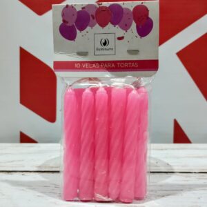 Veloncito x 10 fucsia 9 cm. IMP. 22978
