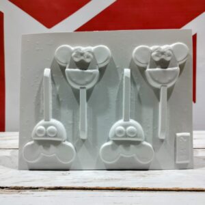 Molde Acetato Paleta Chupetín  Minnie y Mickey  1402  C.A.
