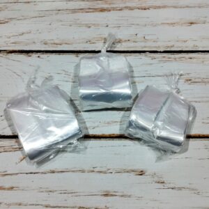 Bolsa Baja Densidad con fuelle 10x20 cm.