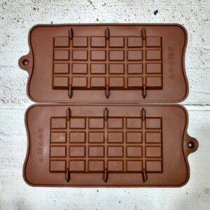 Molde Silicona Tableta Chocolate Rectángulo Grande IMP.25308