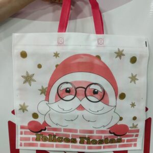 Bolsa de Friselina Navidad 45x40 cm.