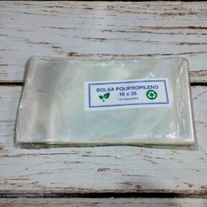Bolsa Polipropileno 10x35 cm.