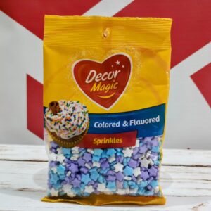 Sprinkles Decor Magic Estrella Celeste/Blanco/Lila x 50 grs. C.A.