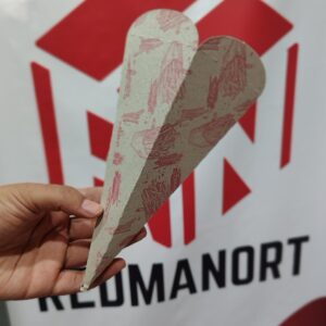 Cono P/Papas Fritas Mediano 19 cm. x 50 u.