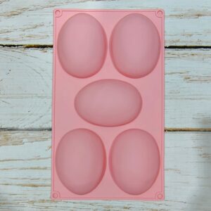 Molde Silicona para 5 Huevos Pascua Nro. 12 IMP.