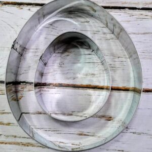 Cinturas Forma de Huevo x 2 (12 cm. / 22 cm.) J.A.