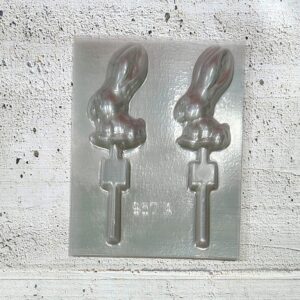 Molde Acetato Paleta Chupetín Conejo Orejas 957 IMP.