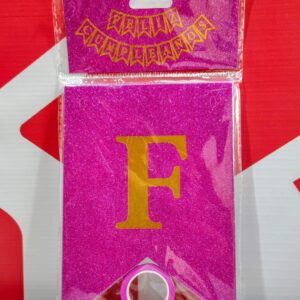 Cartel Feliz Cumple Fucsia Gibreado IMP. 37112