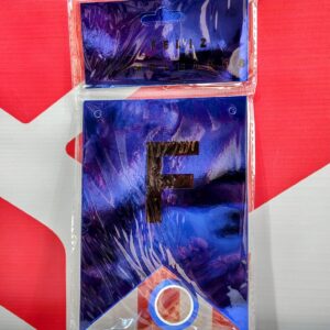 Cartel Feliz Cumple Azul Espejado IMP. 37108