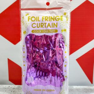 Cortina Metalizada Lila IMP. 37121