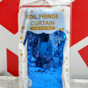 Cortina Metalizada Azul IMP. 37127