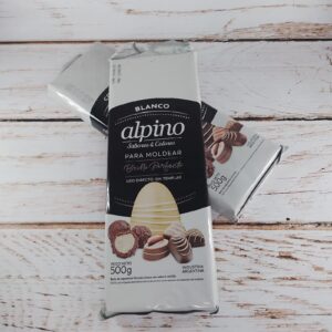 Chocolate ALPINO BLANCO x 500 grs
