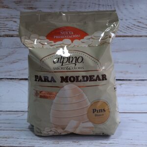Chocolate ALPINO BLANCO pins x 1 Kg.