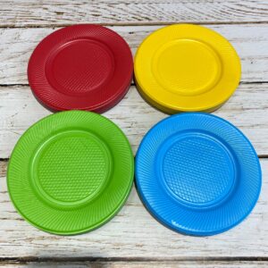 Platos Chico Color x 50