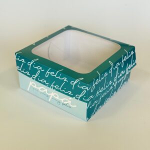 Caja 20x20 visor papá