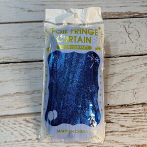 Cortinas Gibreada Azul IMP. 42092